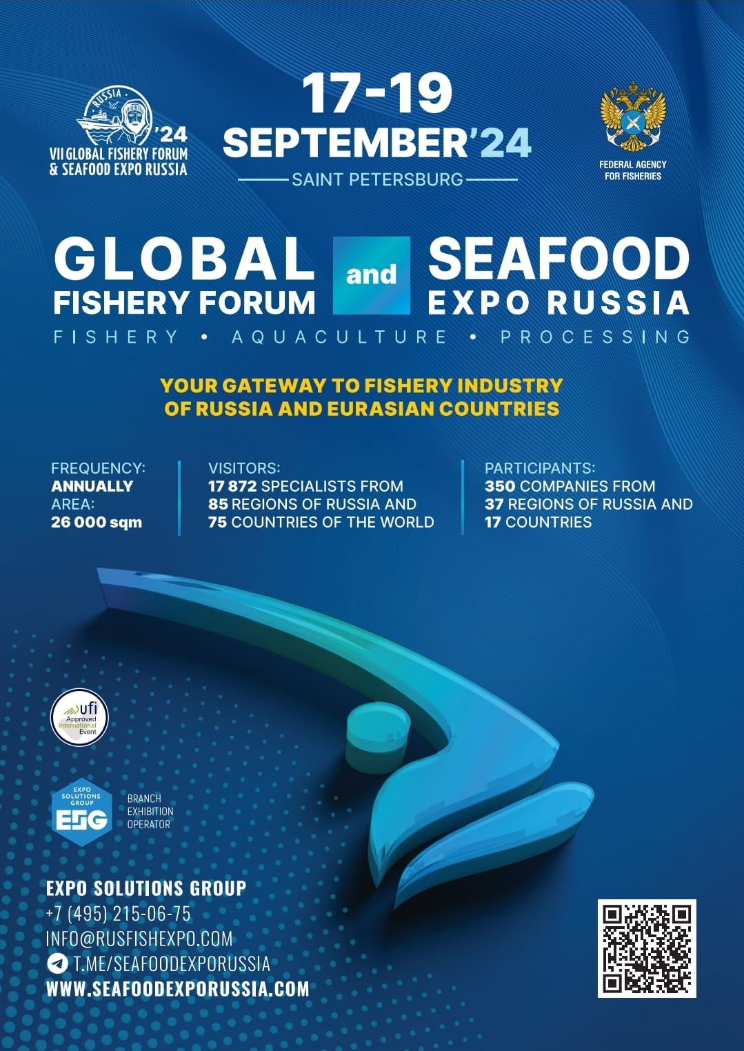 Genel Yayın Yönetmenimiz Kemal Cem Pülten Global Fishery Forum & Sea Food Expo Russia Fuarında