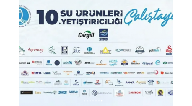 10. Su Ürünleri Yetiştiriciliği Çalıştayı Tarım Ve Orman Bakan Yardımcısı Sayın Ebubekir GİZLİGİDER'in Katılımıyla Gerçekleştirildi.