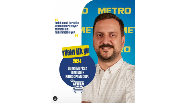 ÇOMÜ Mezunu Hasan Atılgan, Metro Türkiye'de Zirveye Ulaştı