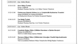 7. Türkiye Su Ürünleri Seminerleri'nin İkinci Durağı Çanakkale Oldu